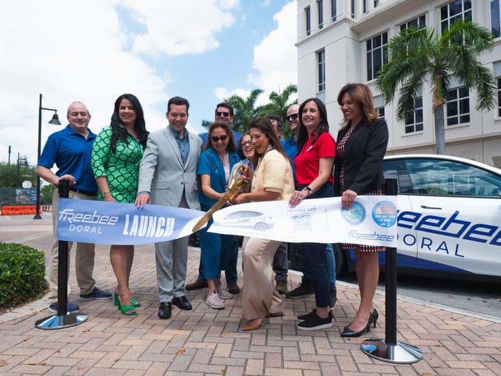 Freebee Brings On-Demand Rides to Doral's Senior Citizens