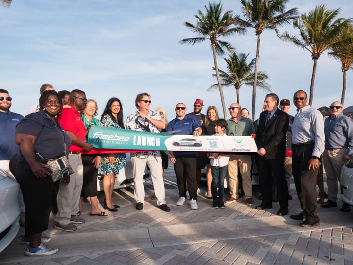 Freebee Launches in Deerfield Beach — A Sustainable, On-Demand Way to Explore